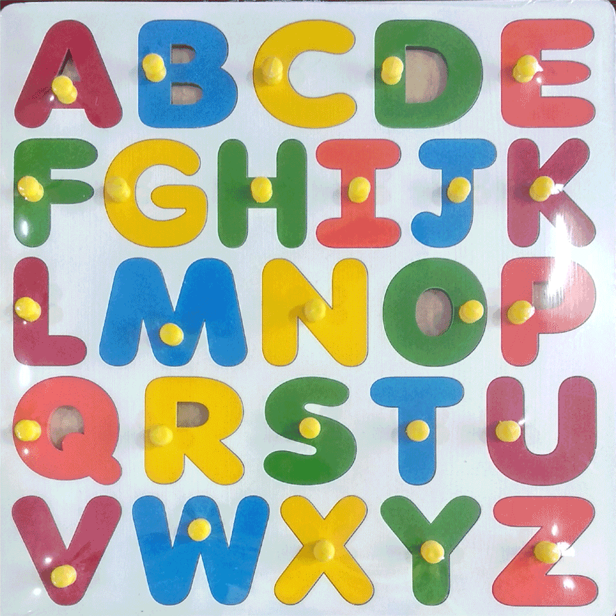 Puzzle Alphabet Majuscule 